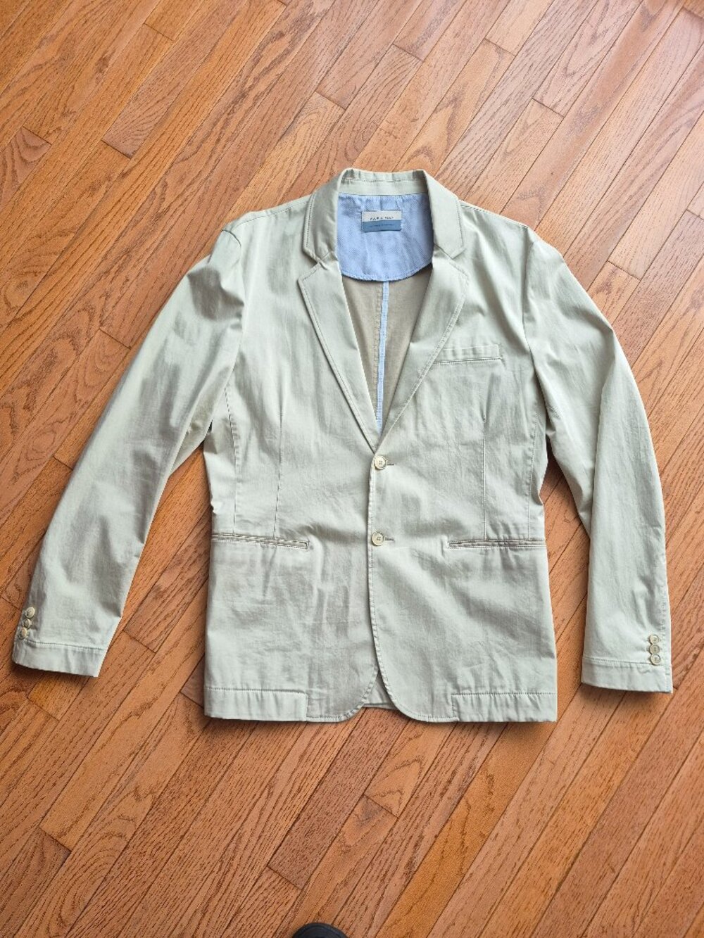 ZARA Man Cotton Blazer Sports Jacket